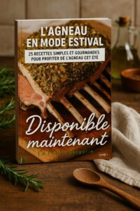 Livre agneau en mode estival
