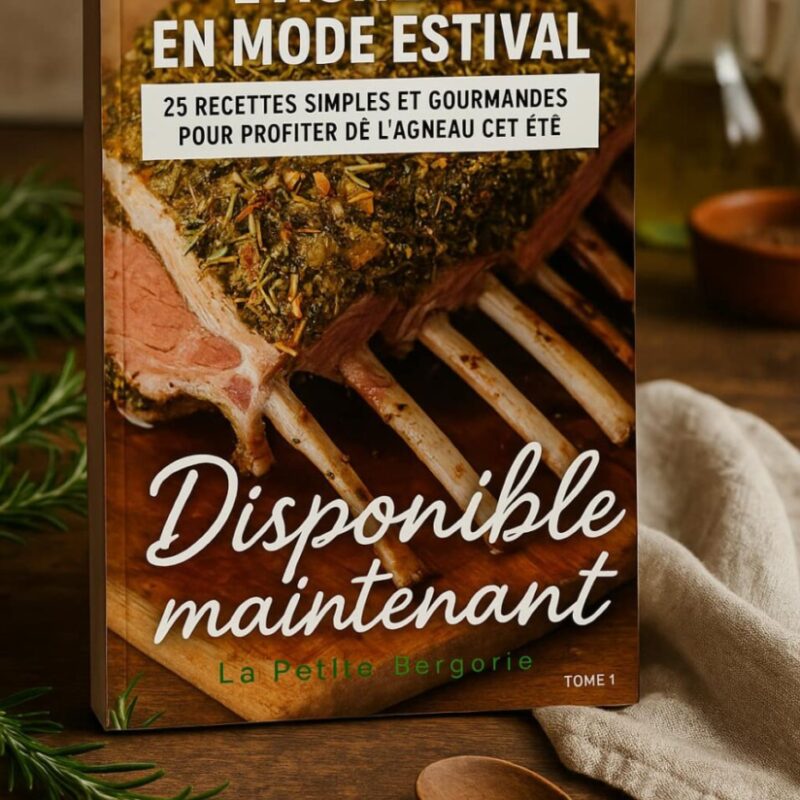 Livre agneau en mode estival