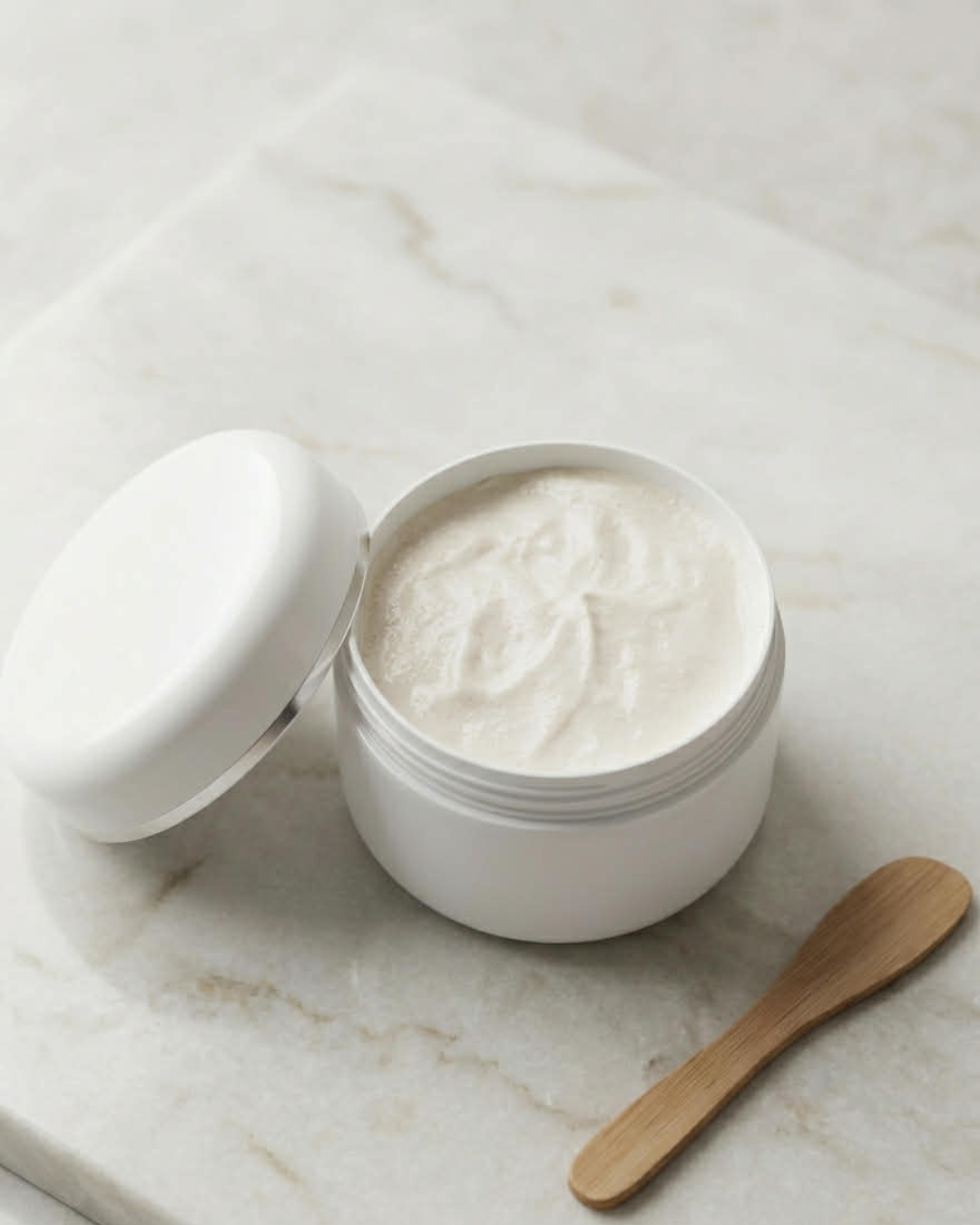 Crème corps nourrissante pot ouvert